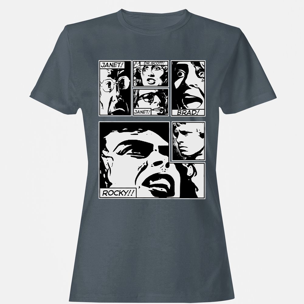 Women's T-Shirt - TNDLP6YG - Charcoal - 3