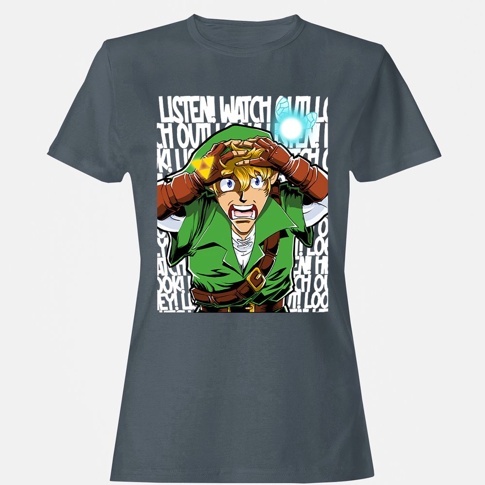 Women's T-Shirt - M64DG8KJ - Charcoal - 3