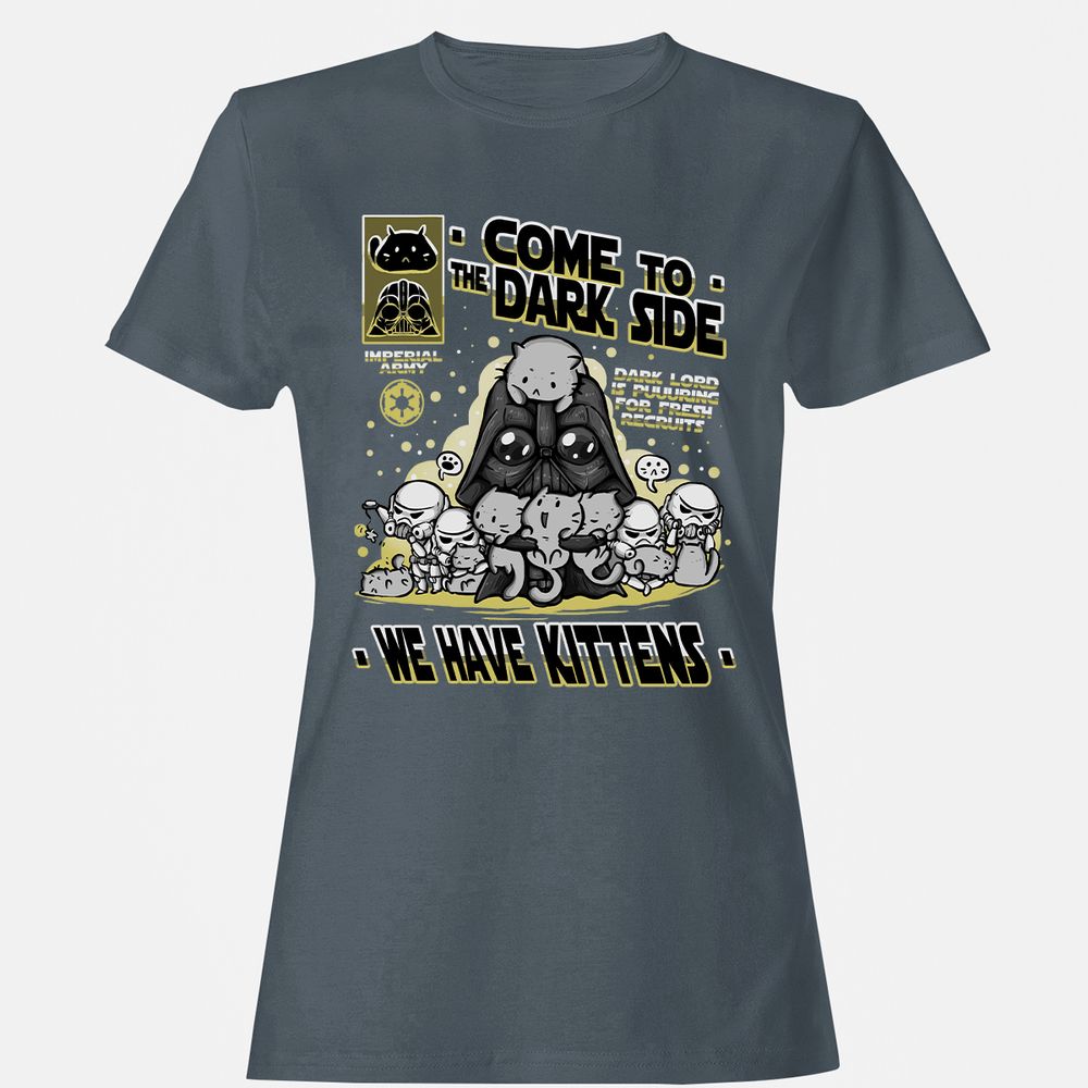 Women's T-Shirt - DKQVTQ1X - Charcoal - 3