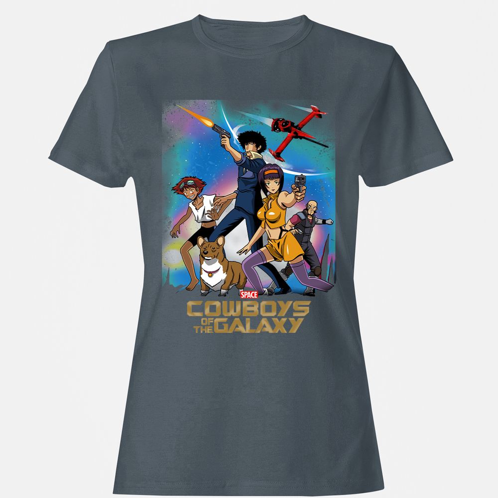 Women's T-Shirt - EEFAU4G6 - Charcoal - 3
