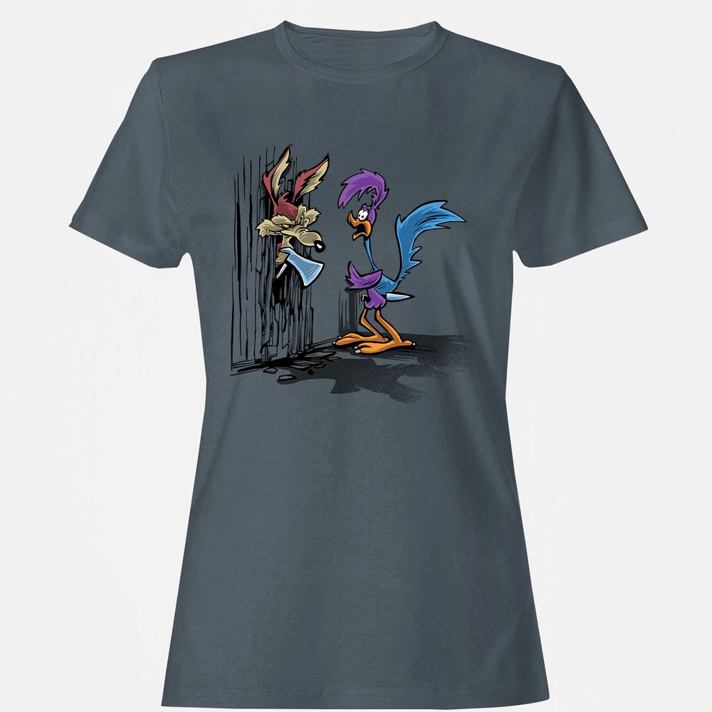 Women's T-Shirt - TZNEYM6J - Charcoal - 3