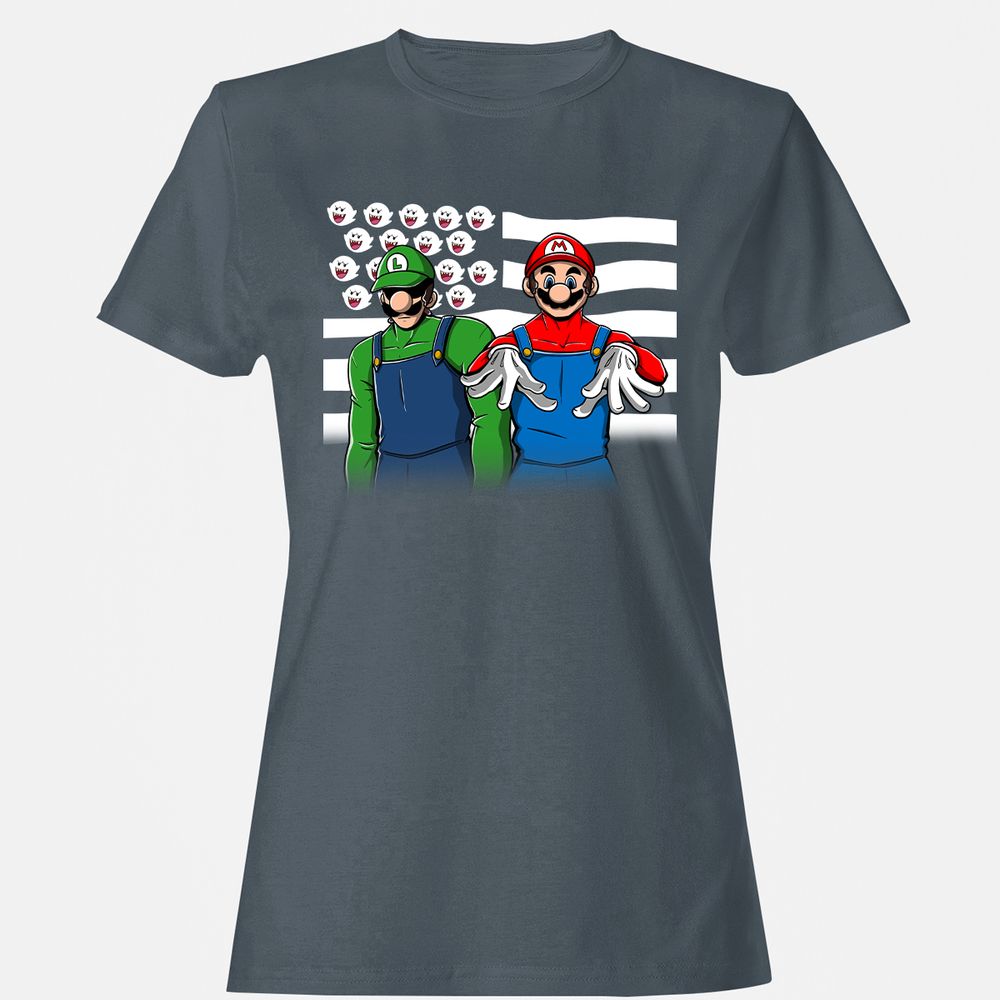 Women's T-Shirt - D2DX1UH5 - Charcoal - 3