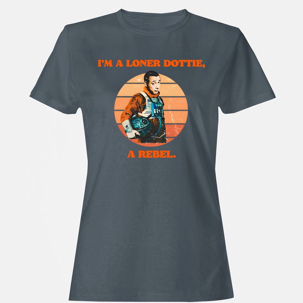 I'm a loner dottie a rebel - Charcoal - 3