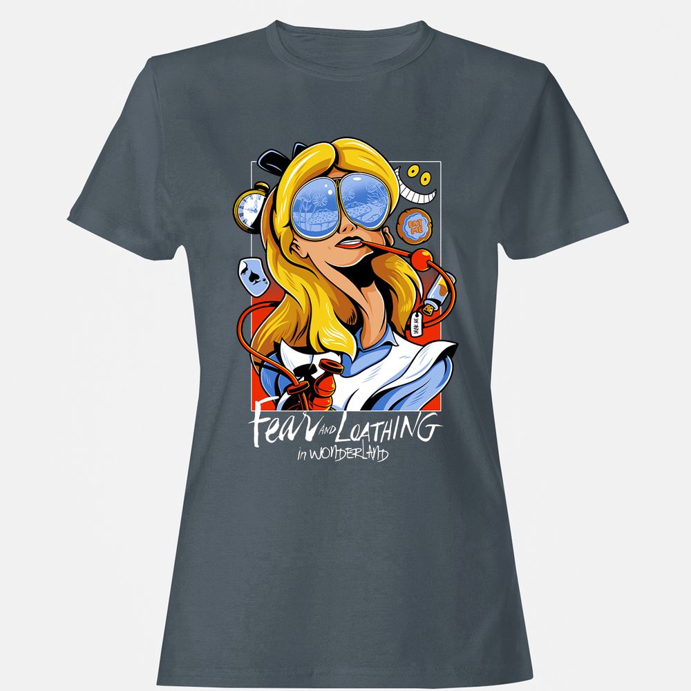Women's T-Shirt - NNS3QBPB - Charcoal - 3