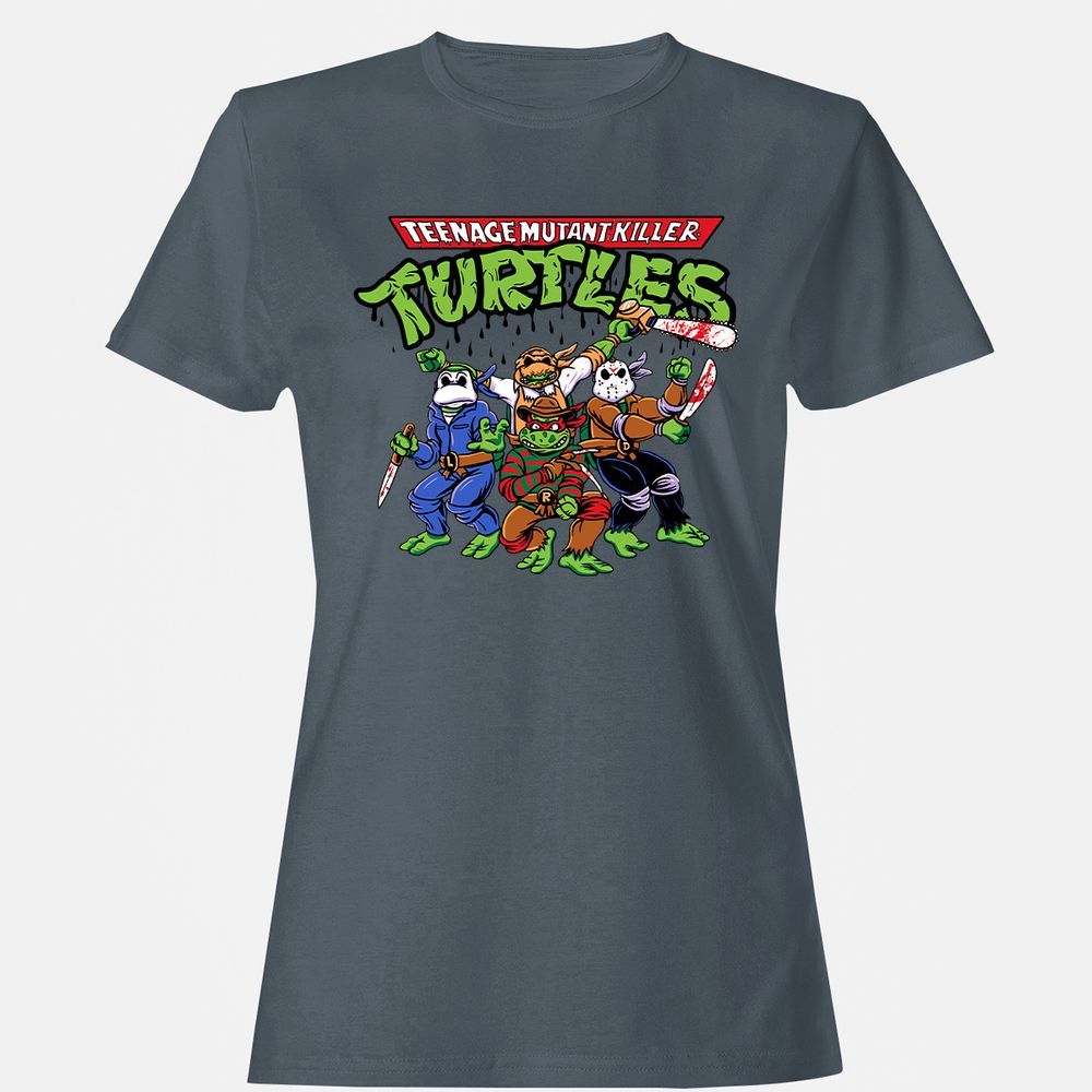 Women's T-Shirt - F7LFTKND - Charcoal - 3