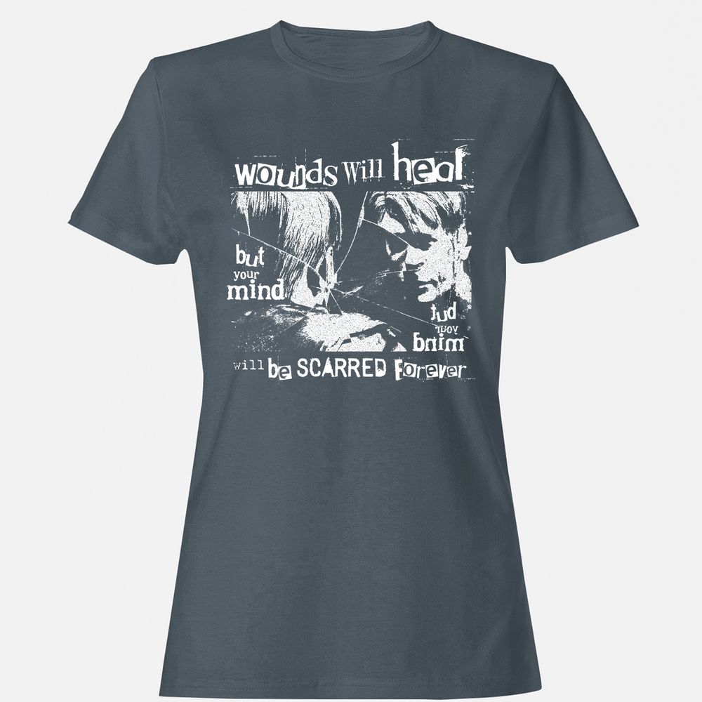 Women's T-Shirt - TNBR3N7P - Charcoal - 3