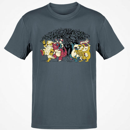 Classic Unisex T-Shirt - Q44RWH7G - Charcoal - 3