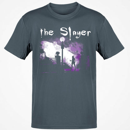 Classic Unisex T-Shirt - TE1JDXX7 - Charcoal - 3