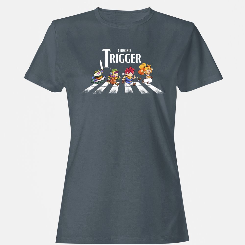 Women's T-Shirt - 44Z68A2Y - Charcoal - 3