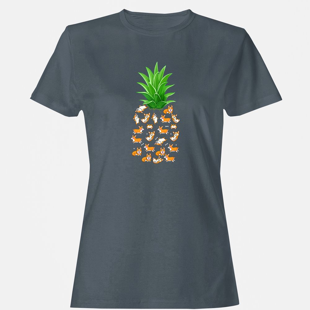 Women's T-Shirt - XZ9GGWJ7 - Charcoal - 3