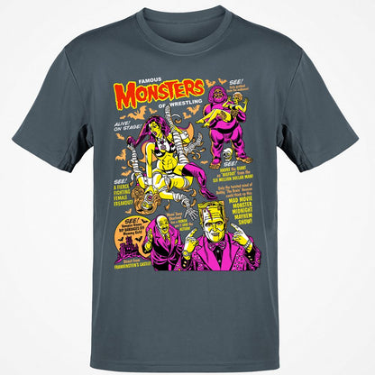 Classic Unisex T-Shirt - XZX8C9HK - Charcoal - 3