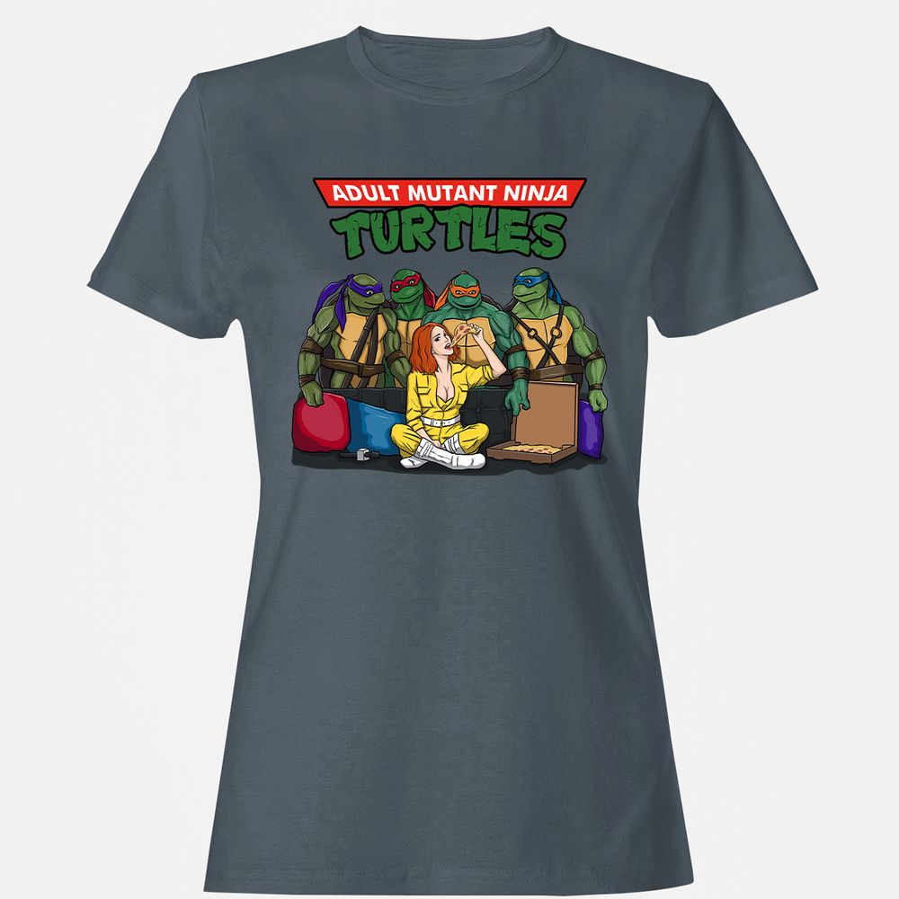 Women's T-Shirt - FQ67AX2H - Charcoal - 3