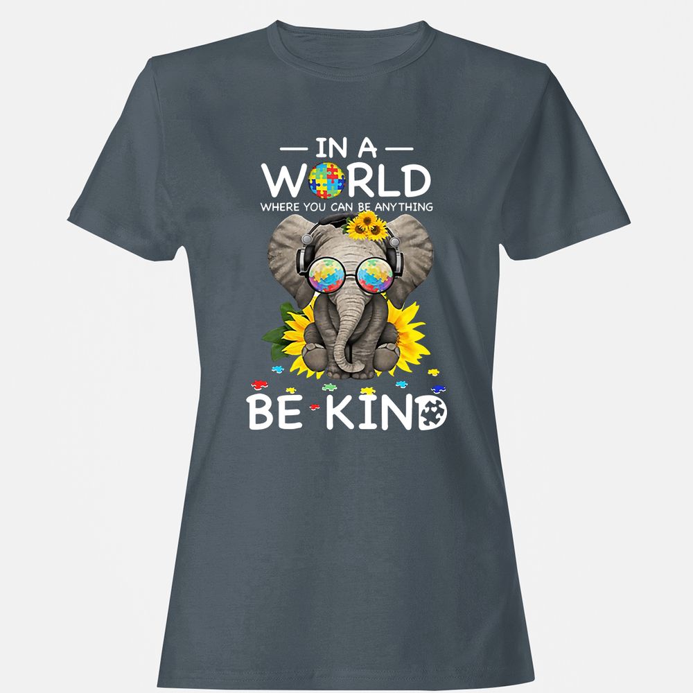 Women's T-Shirt - CQ3W4BTW - Charcoal - 3