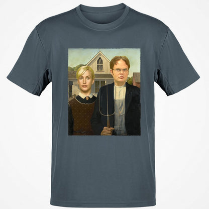 Classic Unisex T-Shirt - GCL34DF7 - Charcoal - 3