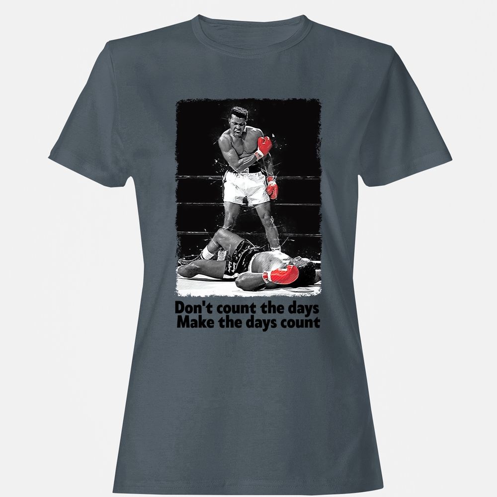 Women's T-Shirt - KDTP9XAW - Charcoal - 3