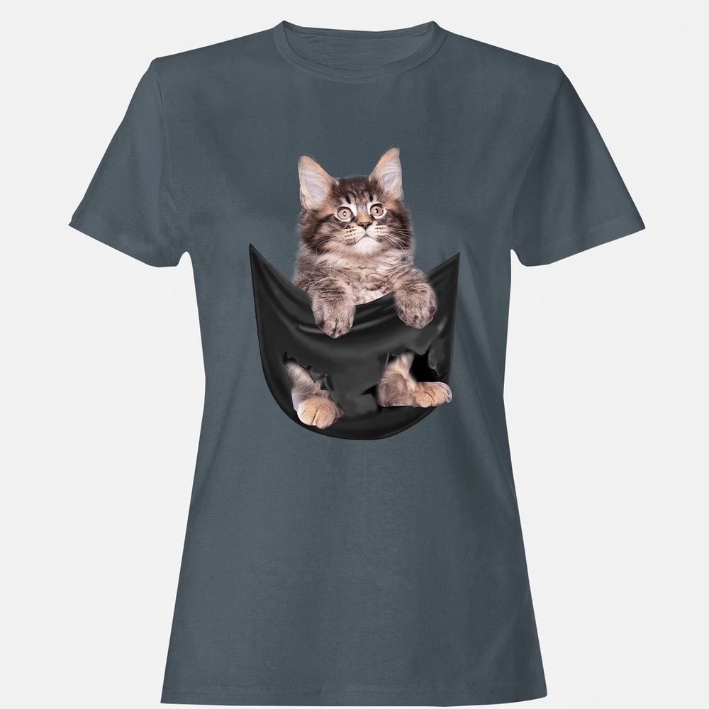 Women's T-Shirt - XRYWNGQ1 - Charcoal - 3