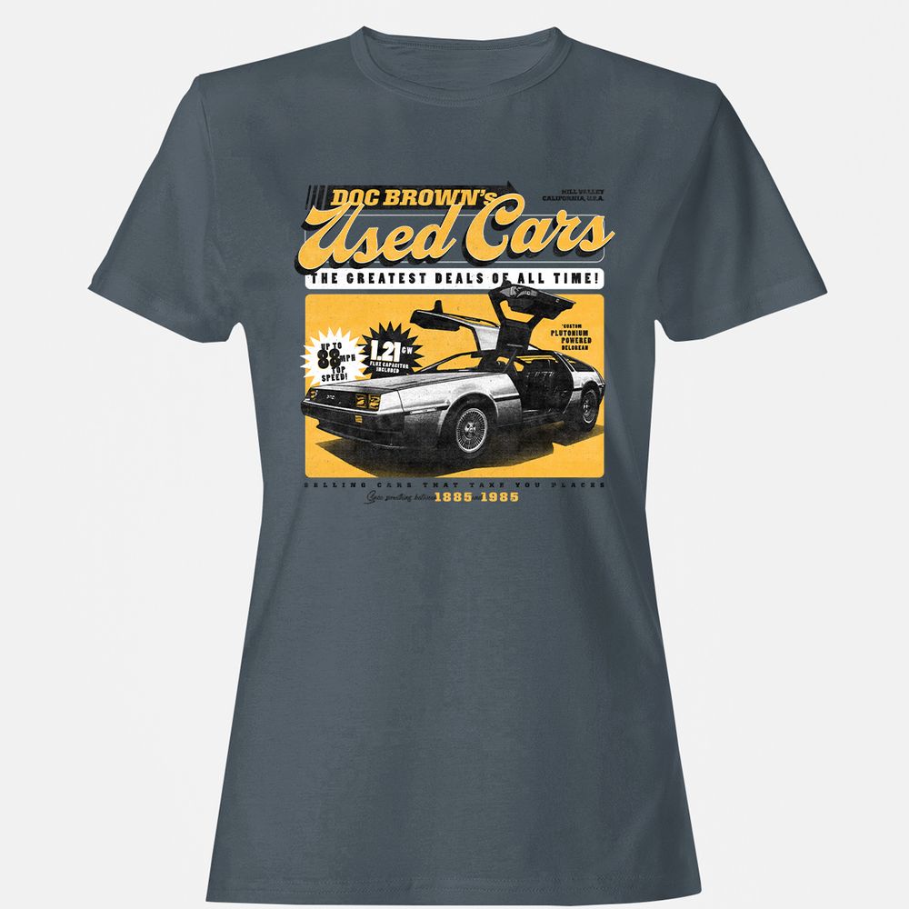 Women's T-Shirt - QLQ7NVHC - Charcoal - 3