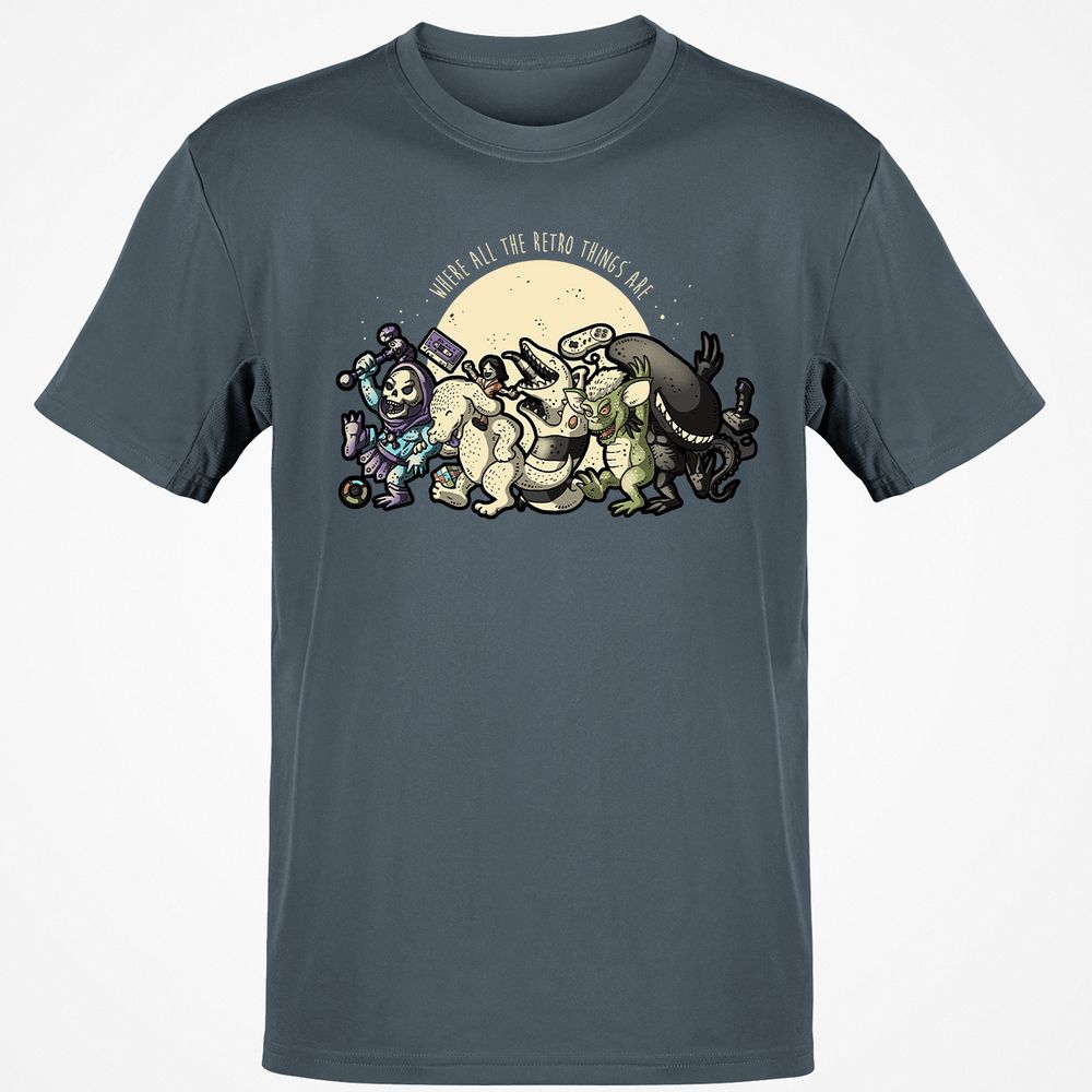 Classic Unisex T-Shirt - 4MJDSNHS - Charcoal - 3