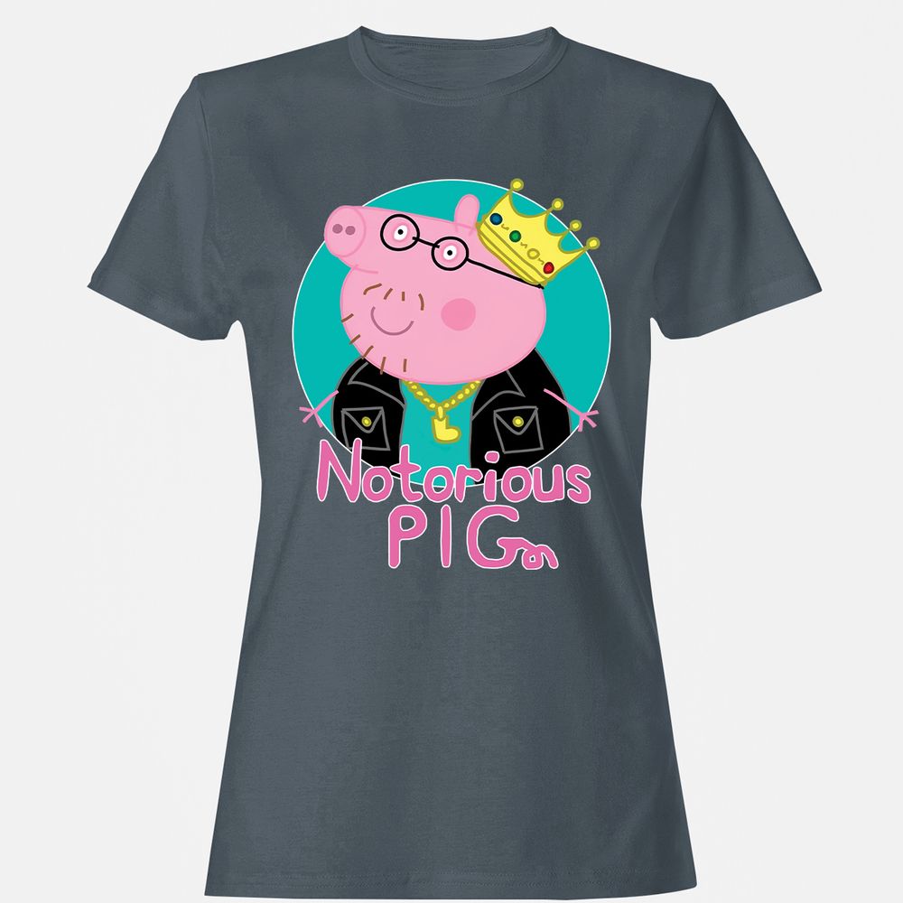 Women's T-Shirt - N8G9AHUG - Charcoal - 3