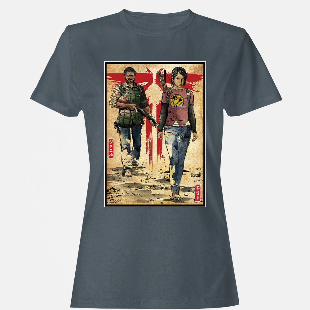 Women's T-Shirt - 1495HNLL - Charcoal - 3