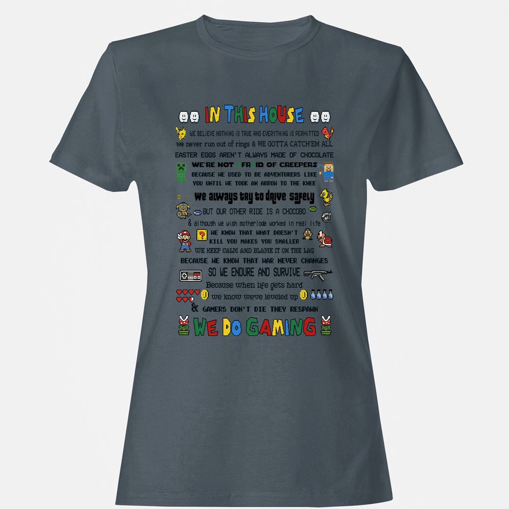 Women's T-Shirt - FKMJUM73 - Charcoal - 3