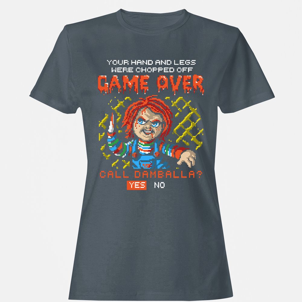 Women's T-Shirt - D45SUDWF - Charcoal - 3