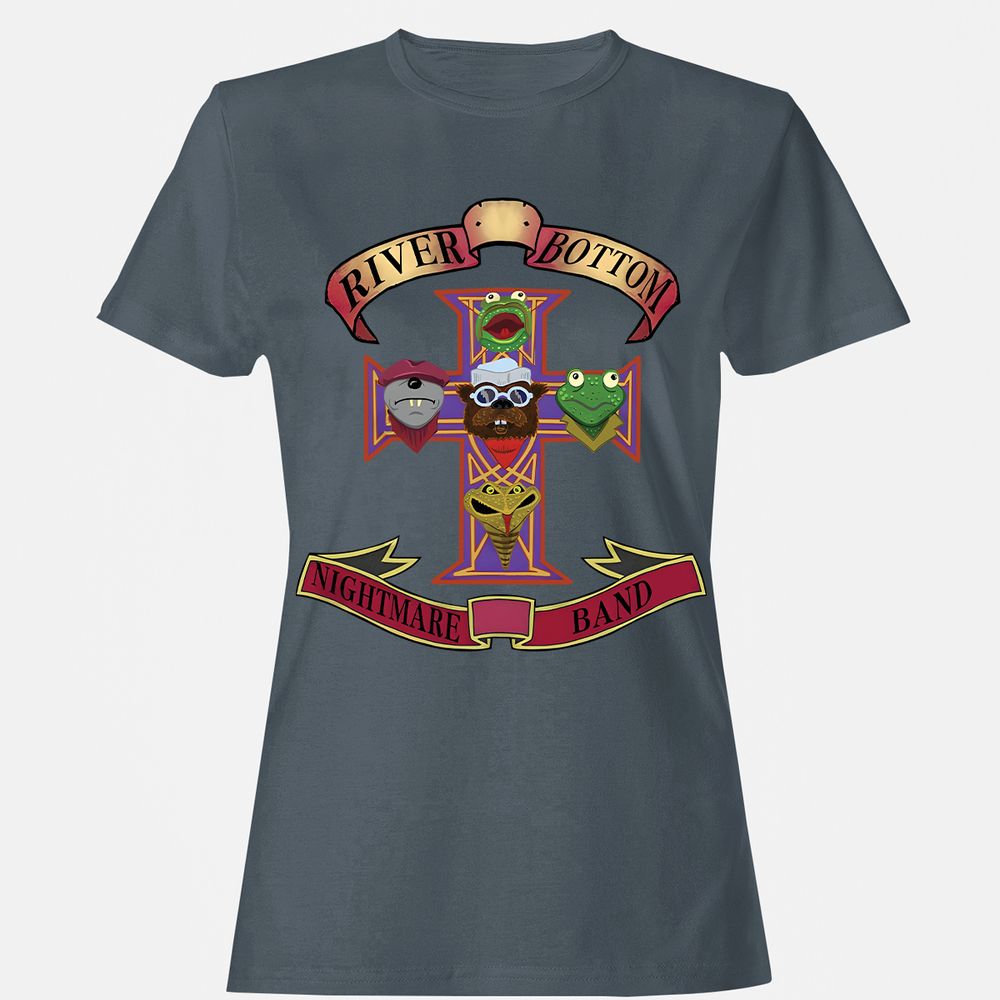Women's T-Shirt - 7FDACT5U - Charcoal - 3