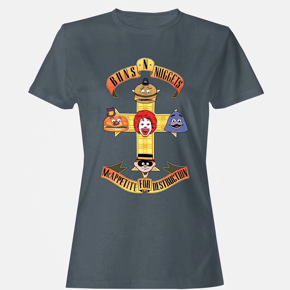 Women's T-Shirt - NHEDZLFH - Charcoal - 3