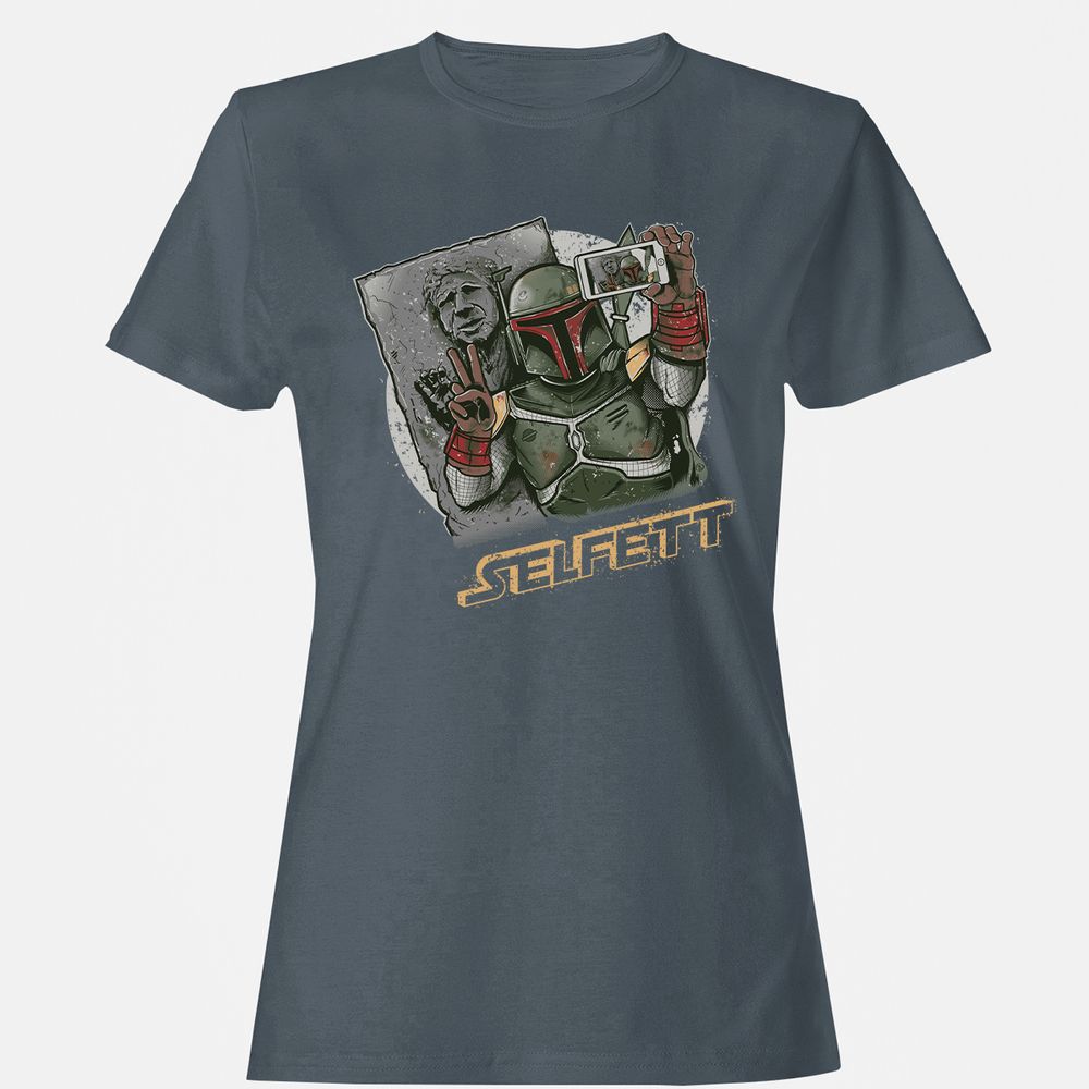 Women's T-Shirt - FJ3VLGPT - Charcoal - 3