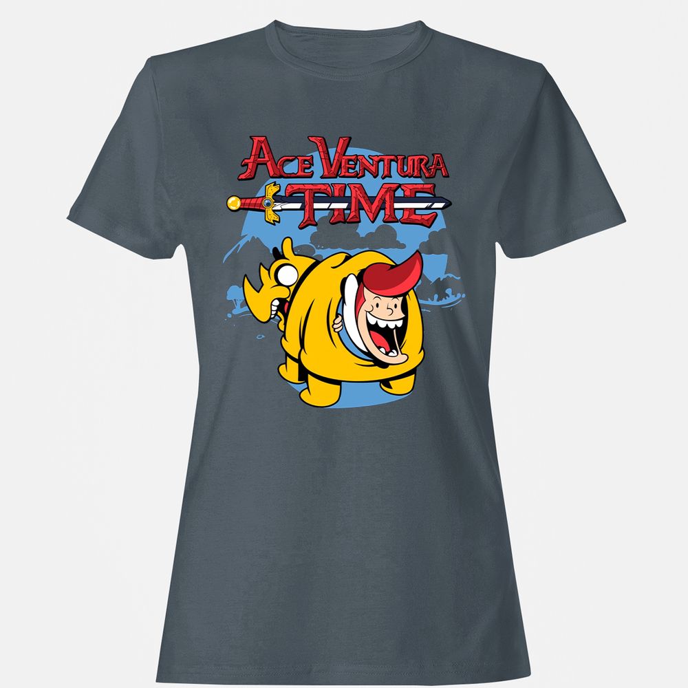Women's T-Shirt - 4VX8MM3Y - Charcoal - 3