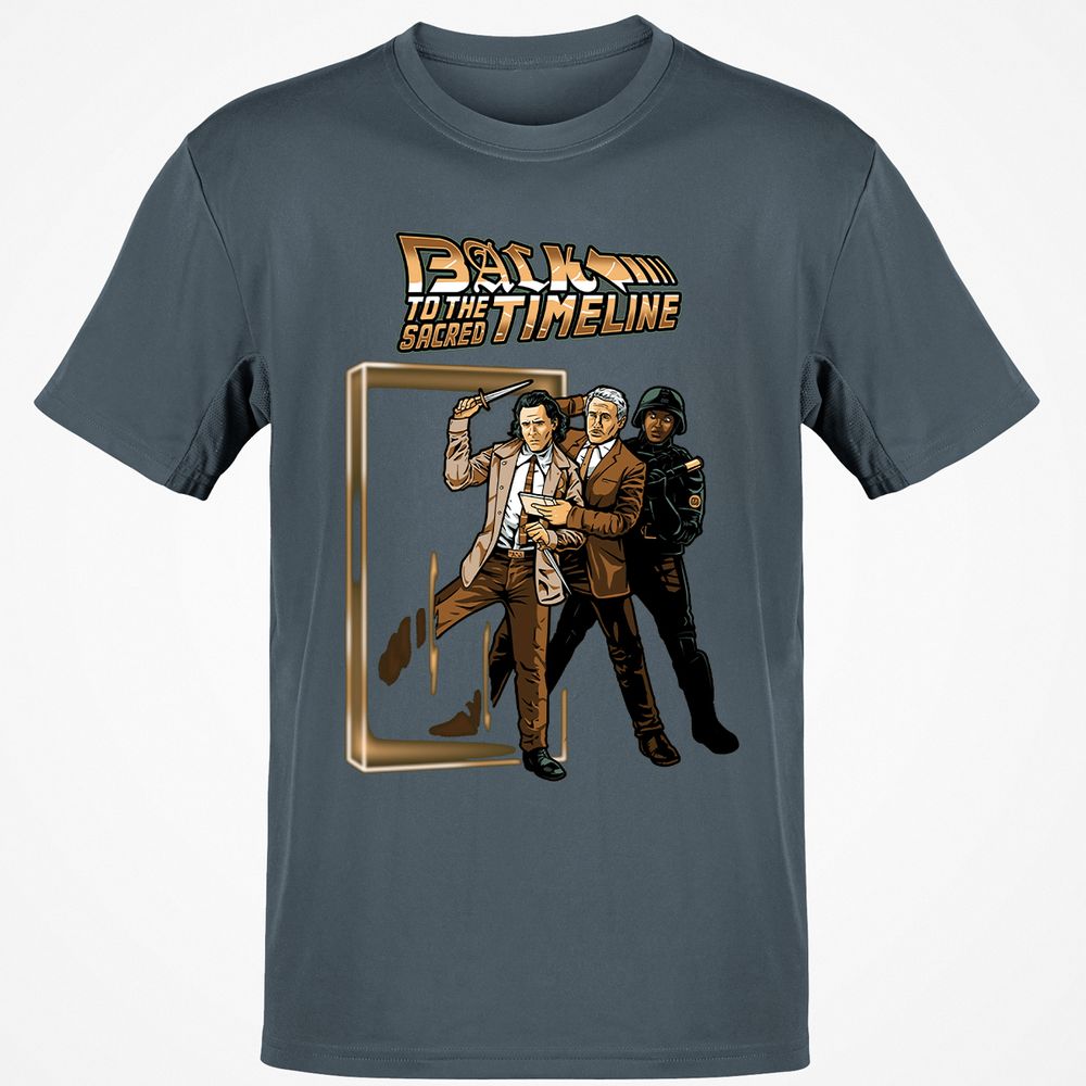 Classic Unisex T-Shirt - E8TER8J7 - Charcoal - 3