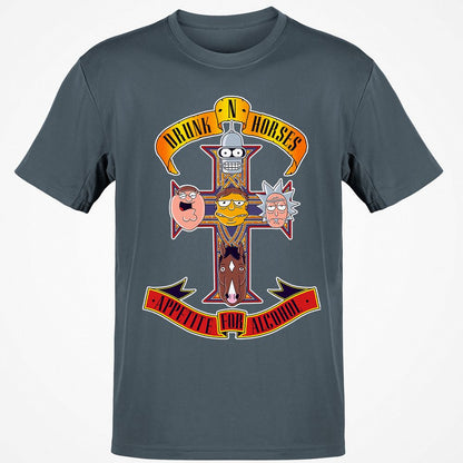 Classic Unisex T-Shirt - L41B8X7T - Charcoal - 3