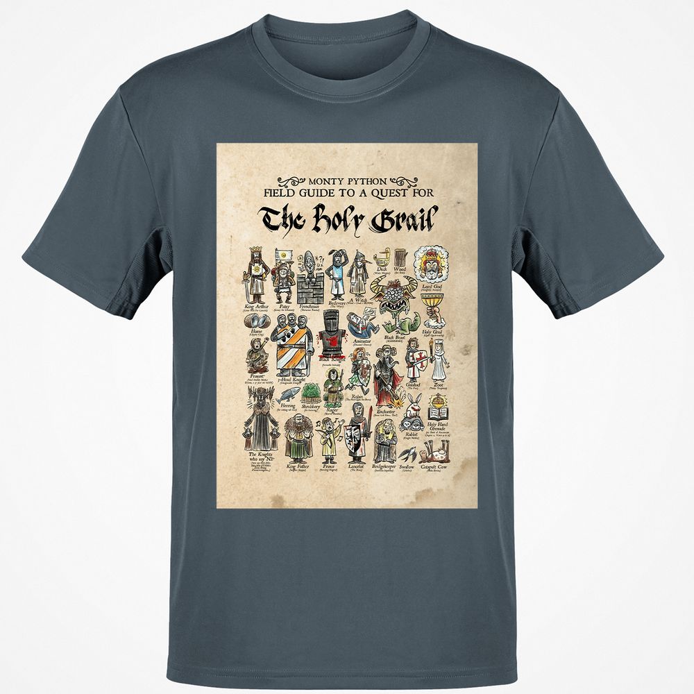 Classic Unisex T-Shirt - CKV6WQ7R - Charcoal - 3