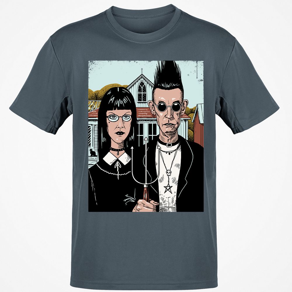 Classic Unisex T-Shirt - BVNXF8W7 - Charcoal - 3