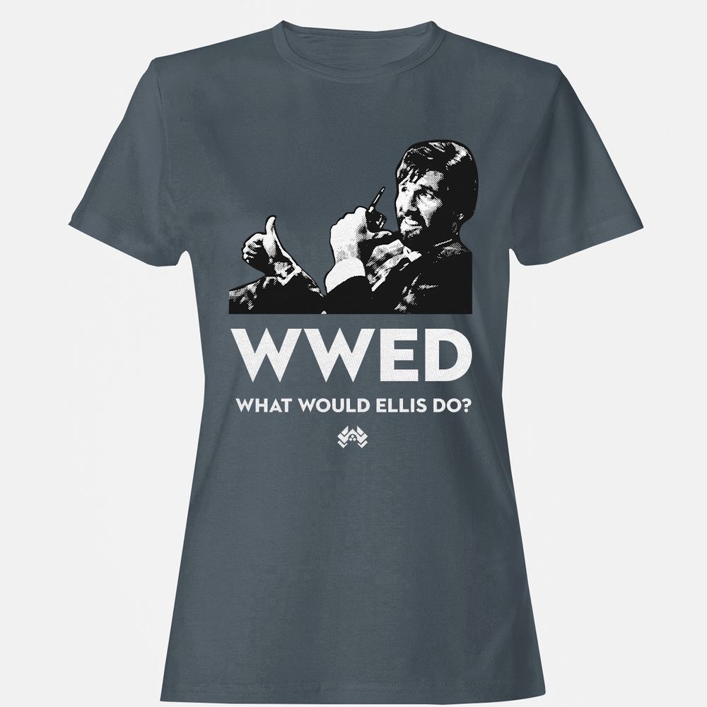 Women's T-Shirt - ZMTJ6P7Z - Charcoal - 3
