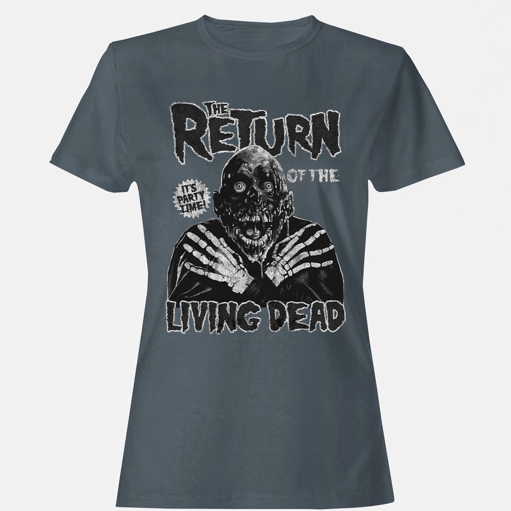 Women's T-Shirt - 4VPQYNVQ - Charcoal - 3