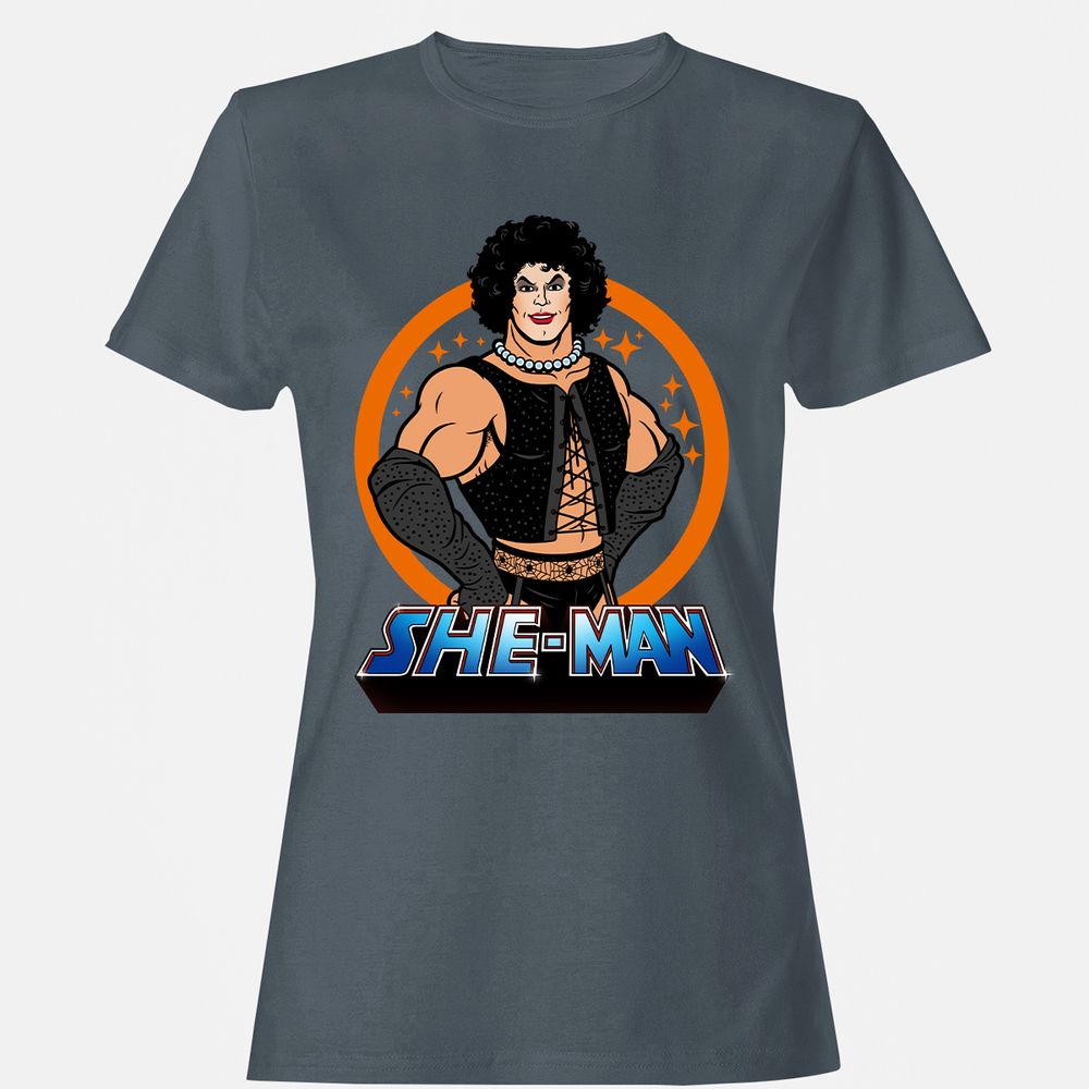 Women's T-Shirt - 64X4JWBX - Charcoal - 3