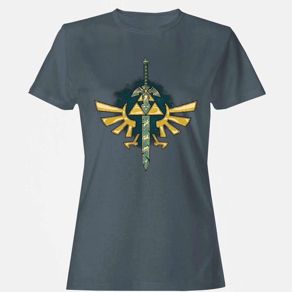 Women's T-Shirt - RB8SNQZJ - Charcoal - 3
