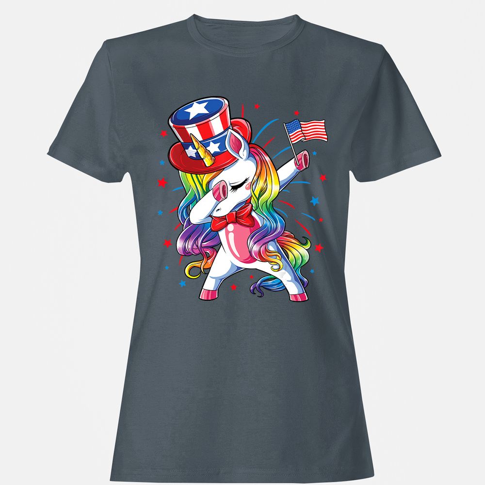 Women's T-Shirt - CSPVUAT5 - Charcoal - 3