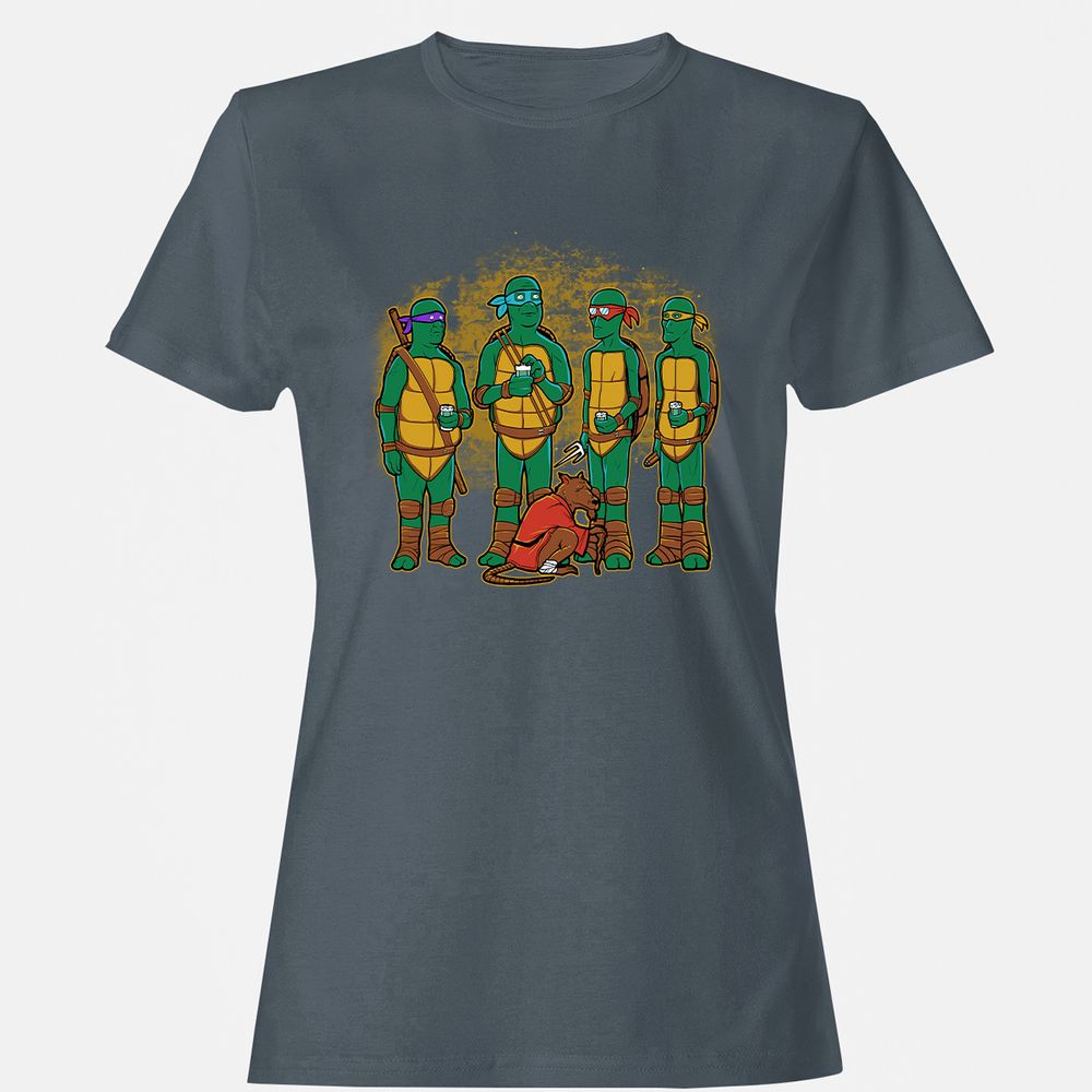 Women's T-Shirt - N7DEH257 - Charcoal - 3