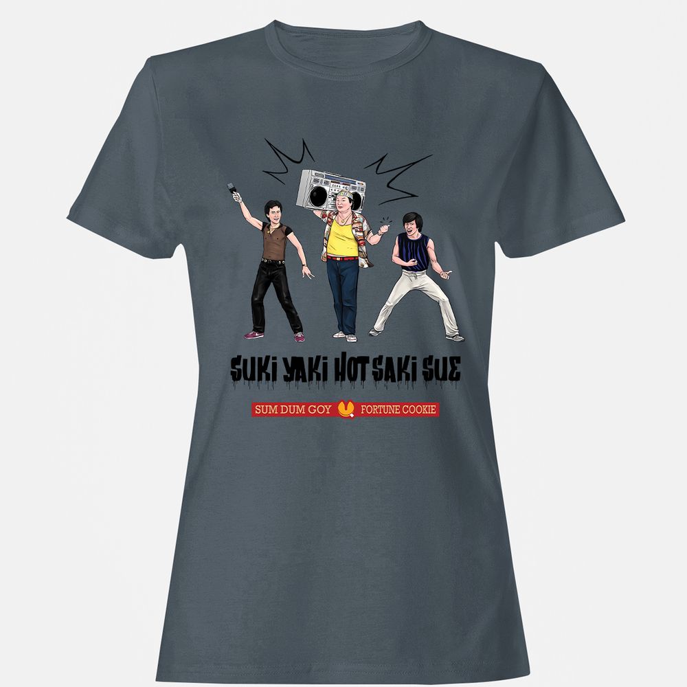Women's T-Shirt - K79GY14L - Charcoal - 3
