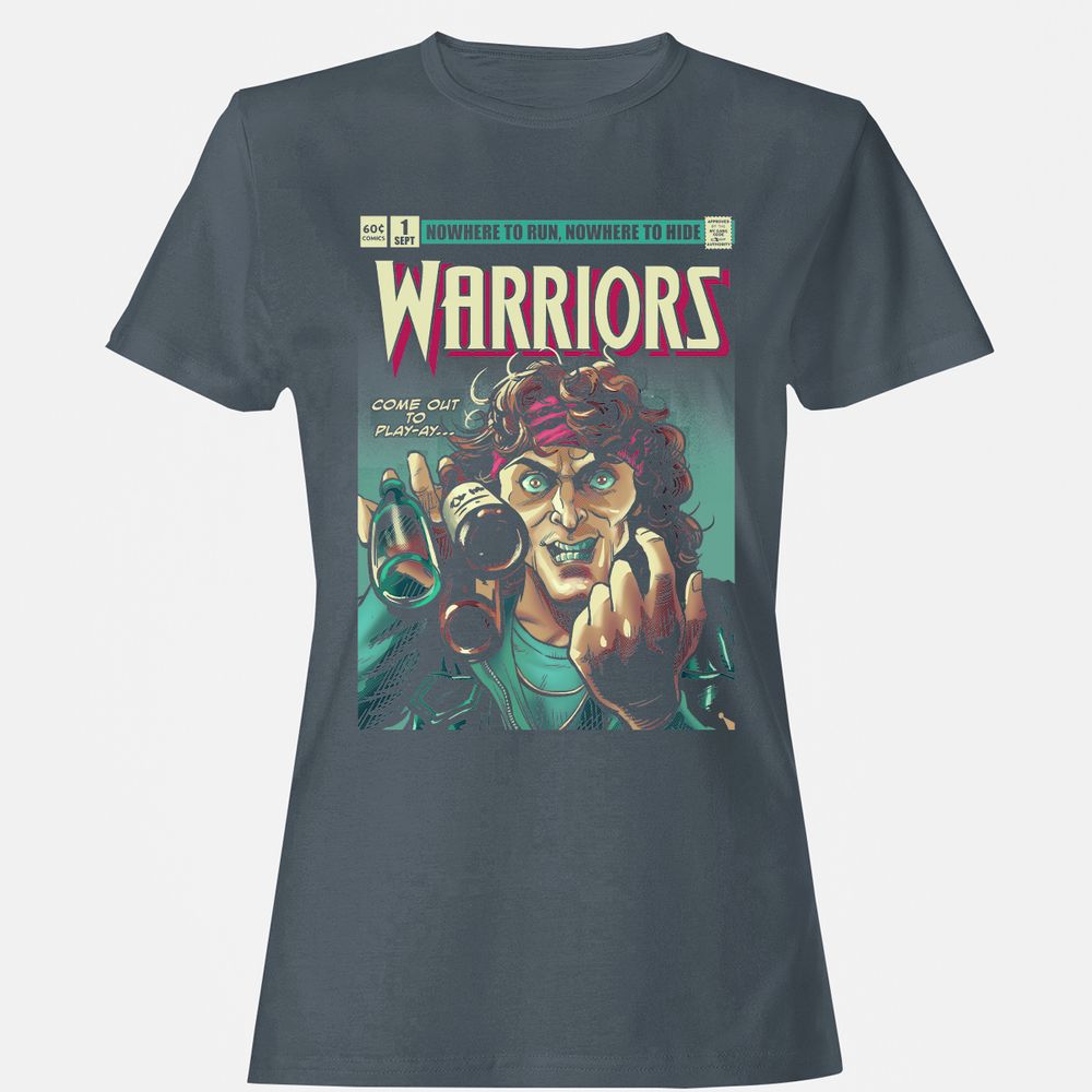 Women's T-Shirt - CRDZB34E - Charcoal - 3
