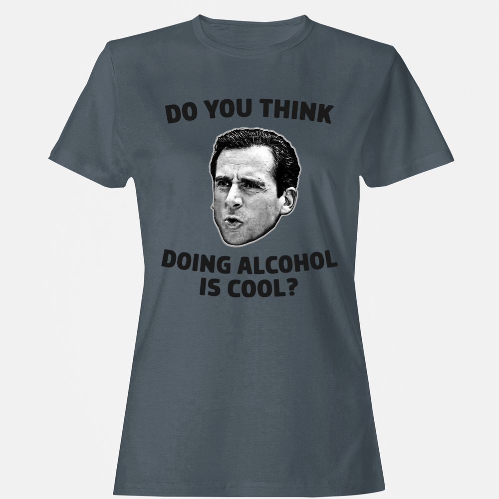 Women's T-Shirt - B498BEDD - Charcoal - 3