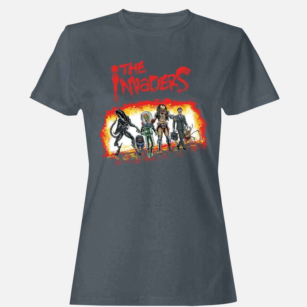 Women's T-Shirt - DR4K7TTN - Charcoal - 3