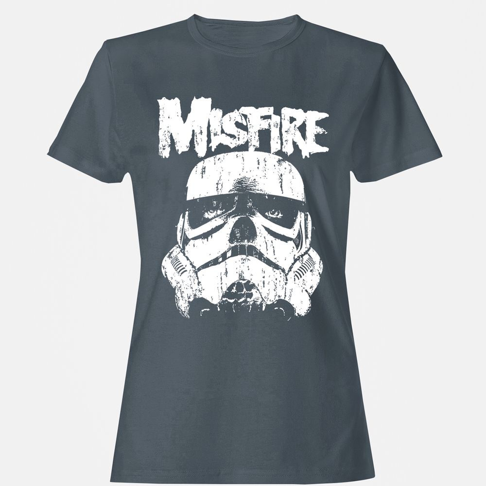 Women's T-Shirt - 42YNS139 - Charcoal - 3