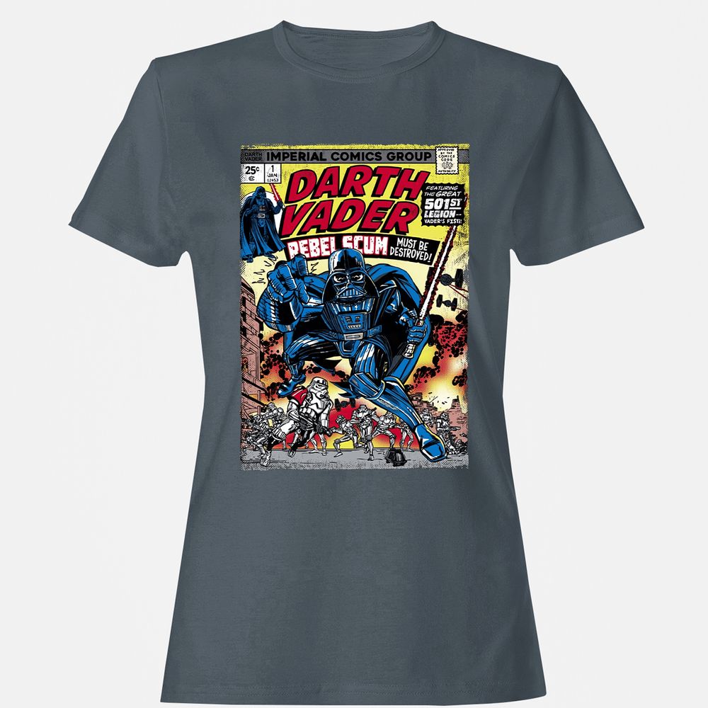 Women's T-Shirt - JX7NMADT - Charcoal - 3