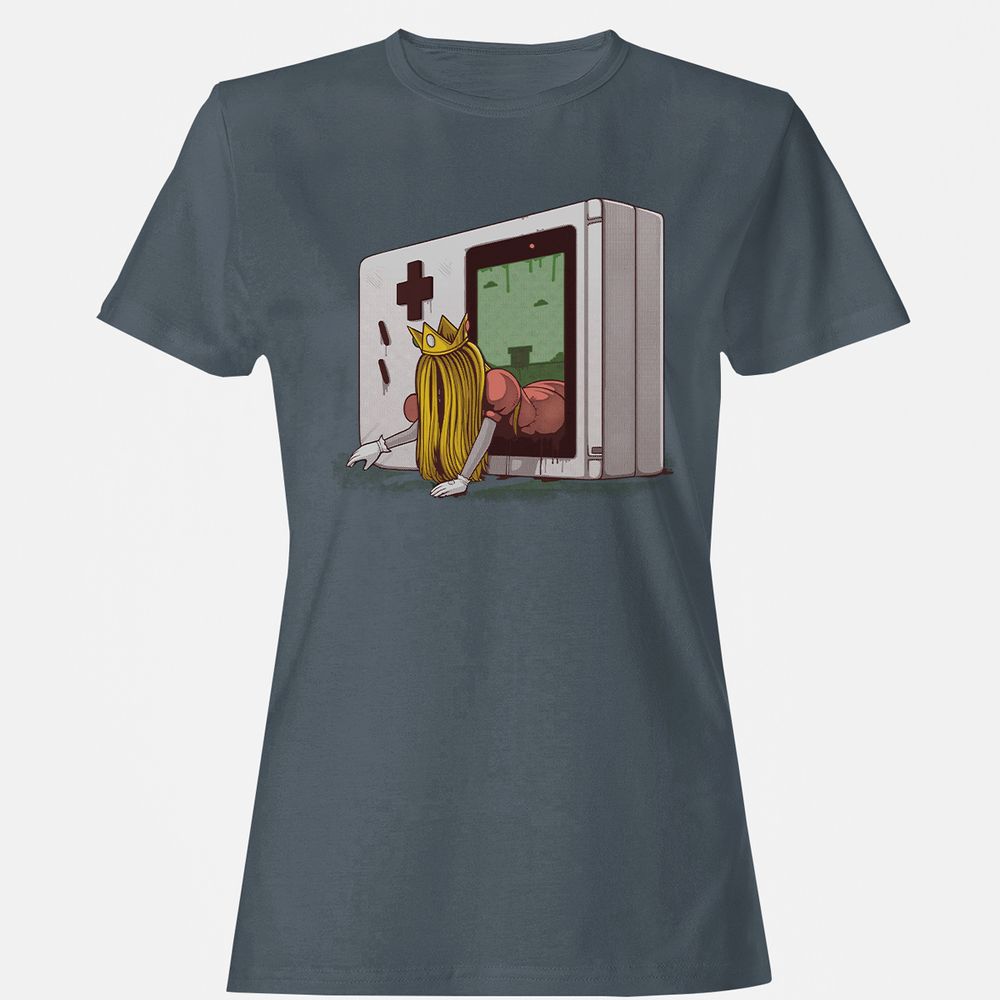 Women's T-Shirt - LKU5849W - Charcoal - 3