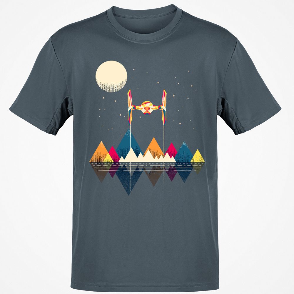 Classic Unisex T-Shirt - BATLGLSA - Charcoal - 3