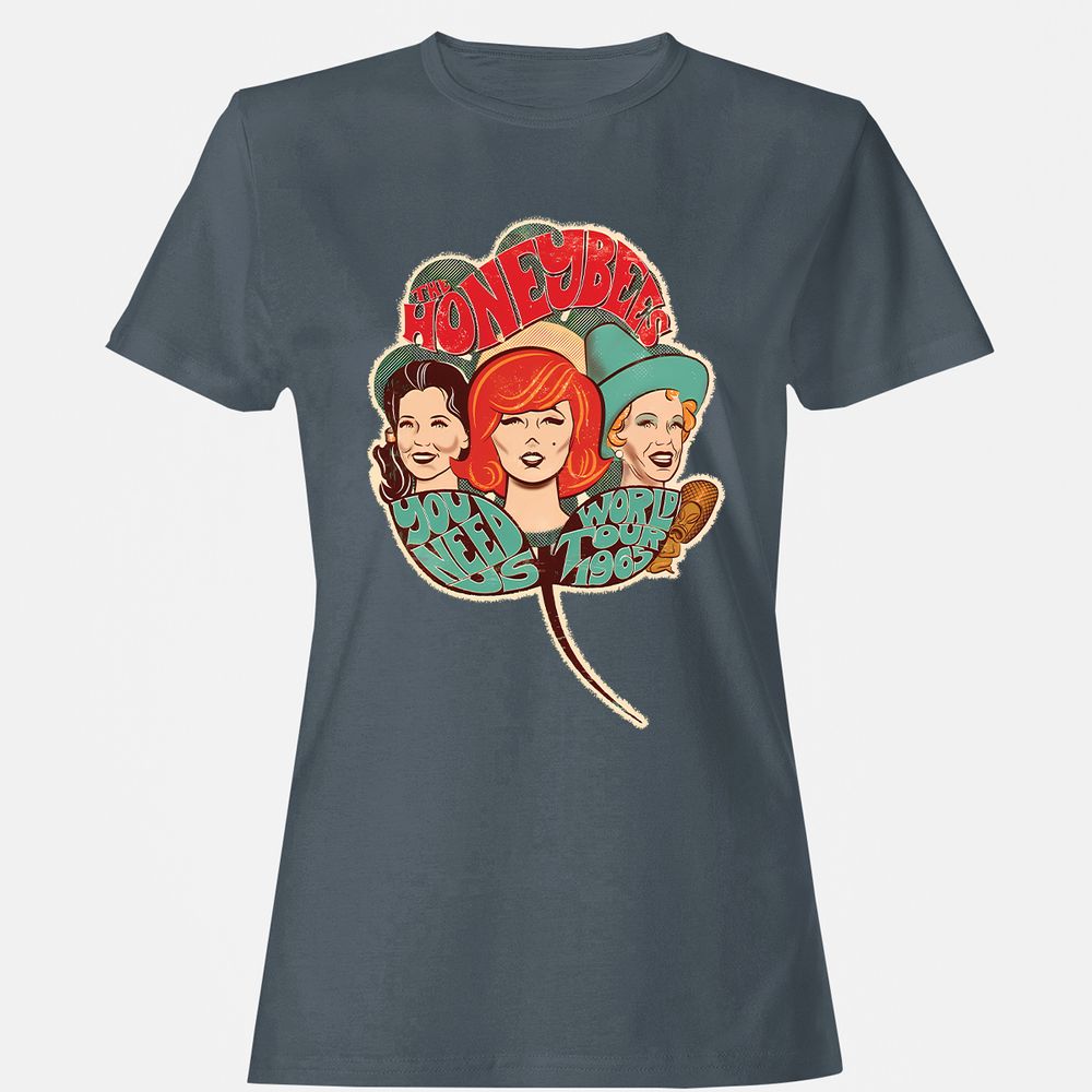 Women's T-Shirt - 1VX765BS - Charcoal - 3