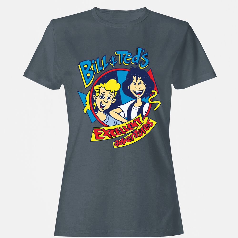 Women's T-Shirt - 7MDVJAQ5 - Charcoal - 3